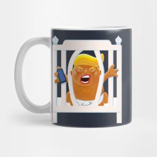 USA Election November 3rd Trump Crib Jail Mug